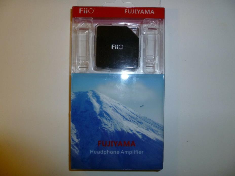 FiiO Fujiyama E06 - Headphone Amplifier BLACK