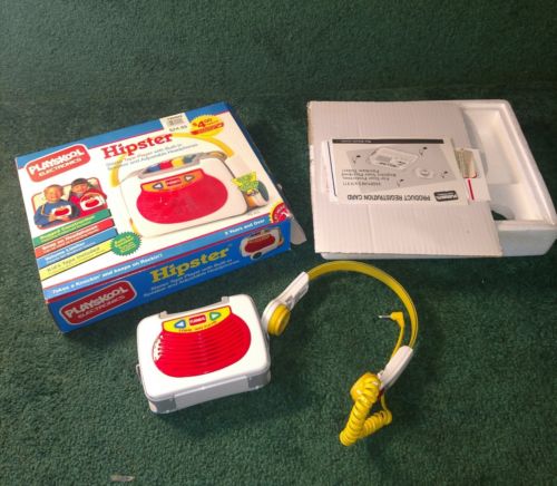 Playskool PS-425 Hipster Portable Cassette Tape Player 1993