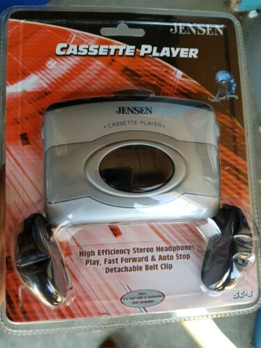 Jensen SC-6 Portable Walkman Stereo Cassette Tape Player