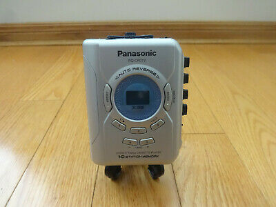 Panasonic RQ-CR07V Portable Stereo Radio Cassette Player Auto-Reverse Original