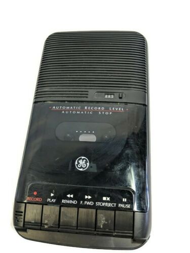 GE General Electric Personal Cassette Recorder Model 3-5025A