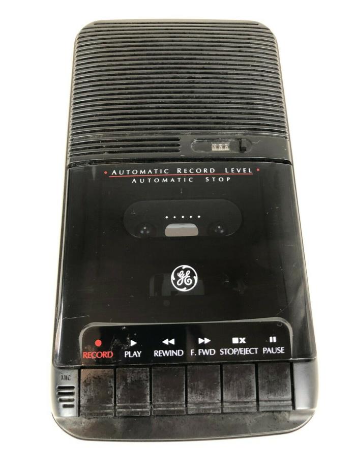 GE General Electric Desktop Cassette Recorder Model 3-5025A