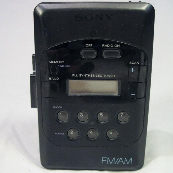 Vintage Portable Sony Walkman WM-F2031 Radio AM FM Cassette Deck RADIO ONLY