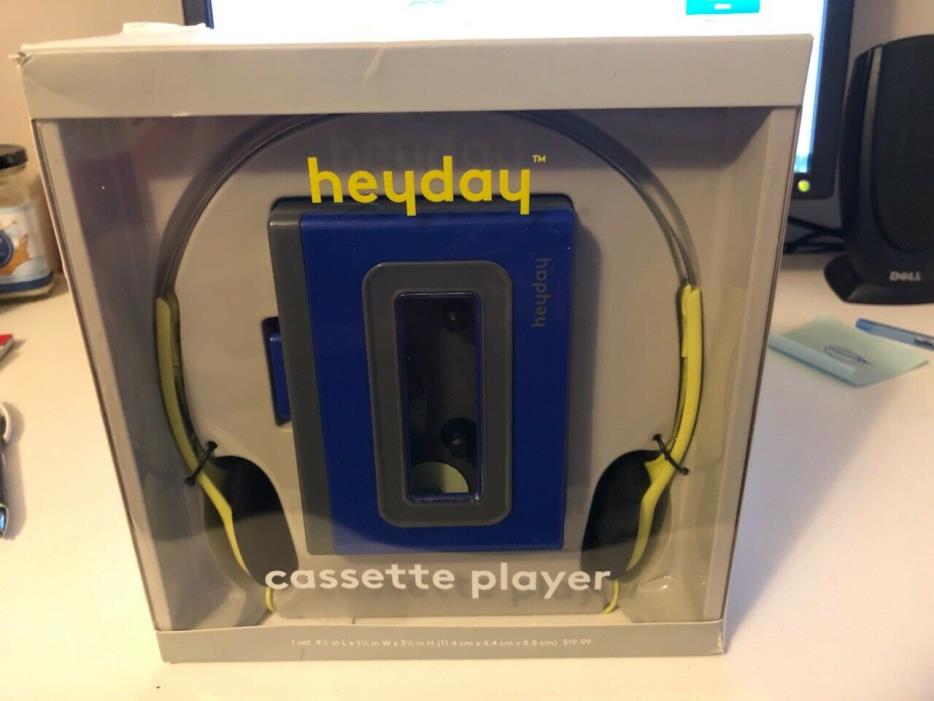 Heyday - Cassette player - Walkmen - New (Damaged box)