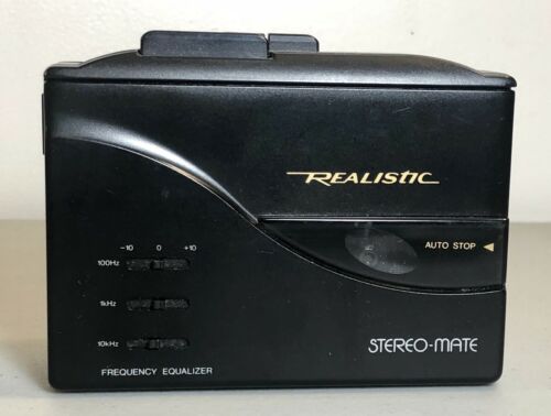 Realistic Stereo Mate SCP-21 Portable Cassette Player Used