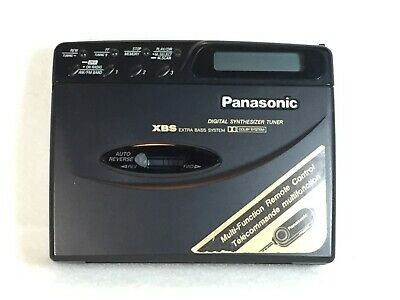 Panasonic RQ-V520 Cassette Player with Auto Reverse and AM/FM Tuner Tested