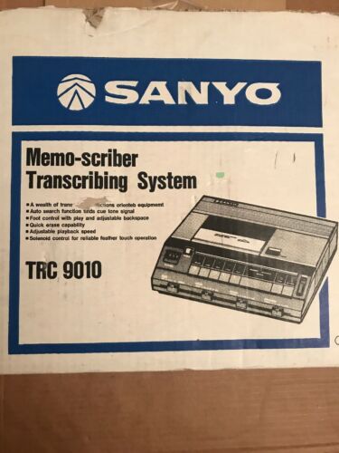 Sanyo Memo-scriber Transcribing System TRC 9010