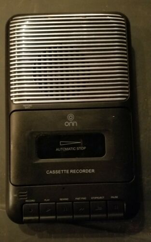 Vintage ONN One Touch Recording Cassette Recorder Model ONA13AV504