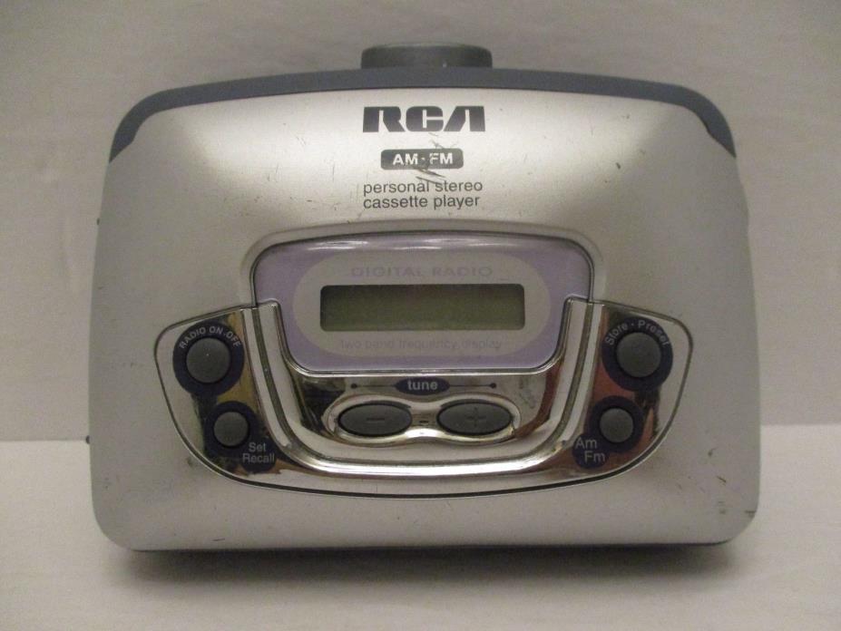 Vintage RCA RP1876A AM/FM Stereo Personal Cassette Tape Player Works Great