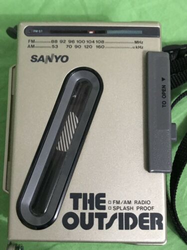 Sanyo WR-66 The Outsider Portable Cassette Player