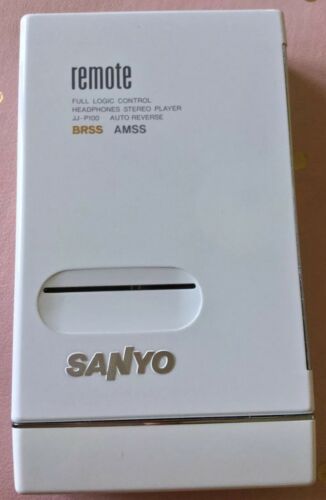 Sanyo JJ-P100, White, Serviced, Very Rare Walkman Cassette Player. Near  Mint!
