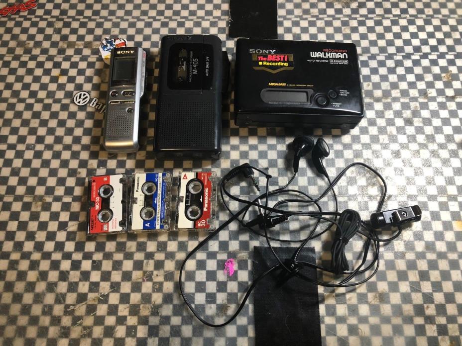 Sony Walkman and Recorder Bundle
