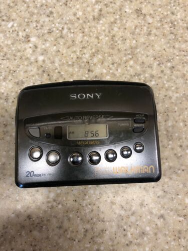 Sony WM-FX453 FM/AM Walkman Radio Works Do Not Think Cassette Does