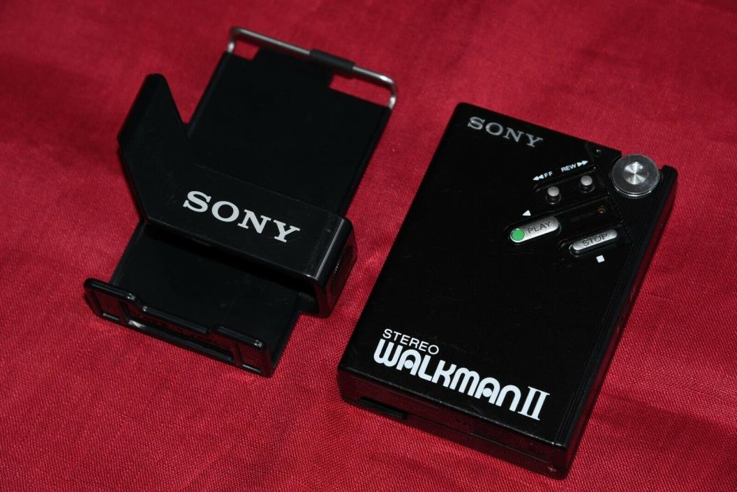 Sony WM-2 Walkman Portable Cassette Player Bundle New belt