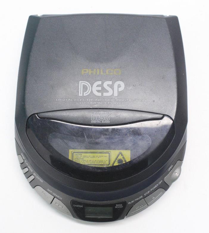Phelco DESP Compact Disc Portable Player 478K Tested
