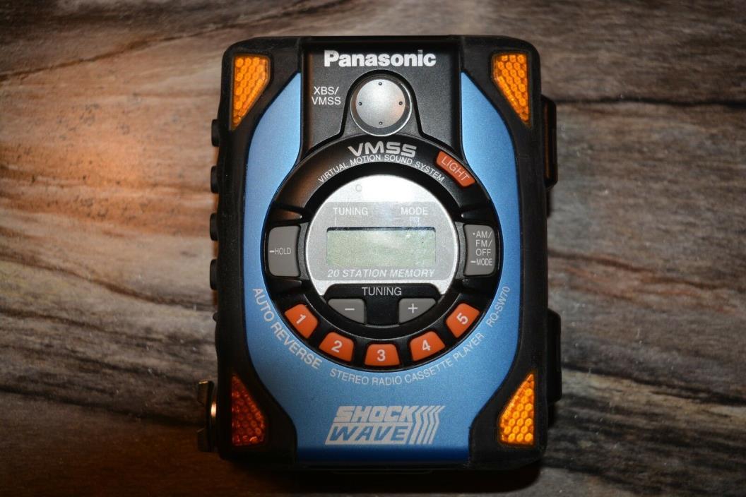 Panasonic Shockwave Radio Cassette Player RQ-SW70