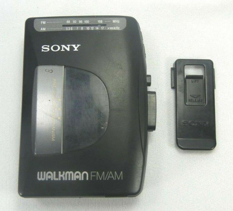 Sony Walkman AM/FM Personal Cassette Player Model WM-FX10