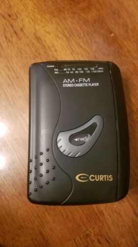 CURTIS AM FM CASSETTE PLAYER