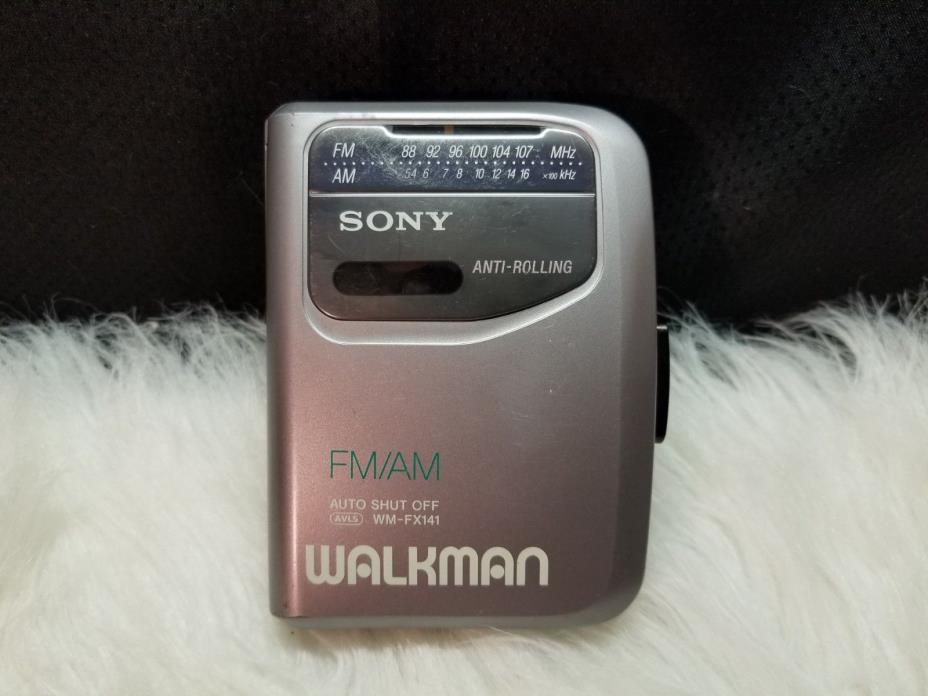 Sony Walkman FM/AM Cassette Player Radio WM-FX141