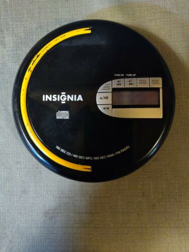 Insignia NS-P4113 Portable CD Player FM Tuner, MP3 & WMA Tested & Working