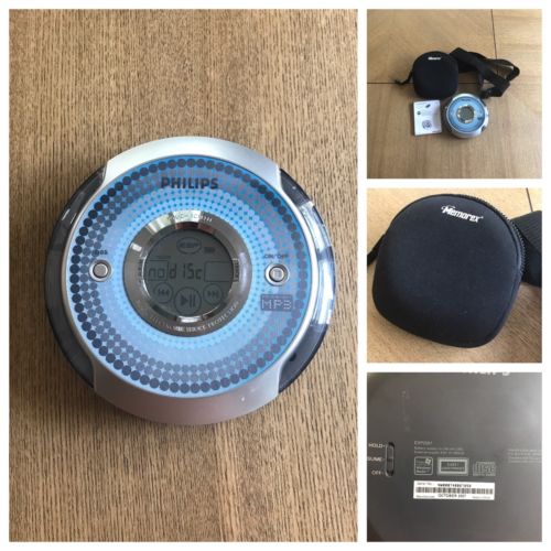 Philips EXP2561 Touchscreen CD MP3 Portable CD Player with Pouch A3439