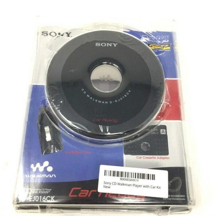 Sony DEJ016CK Discman Portable CD Walkman Player D-EJ016CK CAR READY