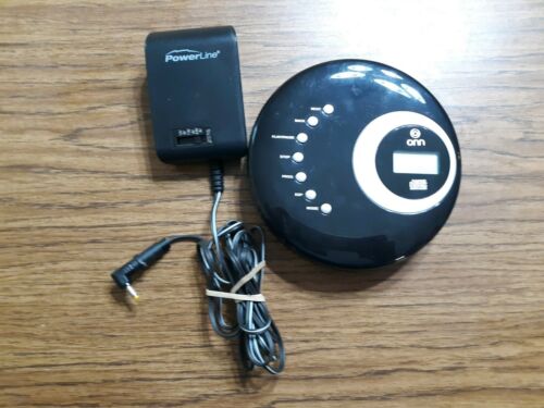 ONN Model ONA12AV025 Portable Compact CD Player With power Cord or AA Batteries