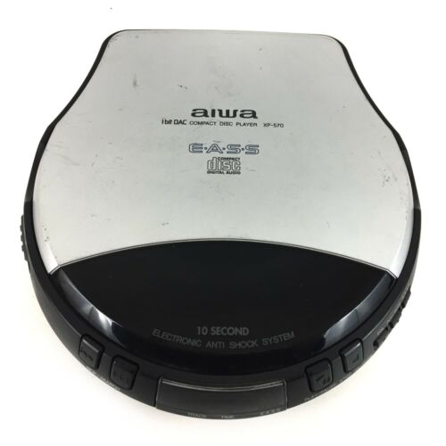 Aiwa XP-570 Compact Disc Player CD Discman Walkman EASS