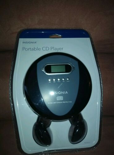 Insignia Portable CD Player Skip Protection CD-R CD-RW NEW SEALED Ships FREE!