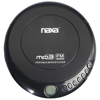 NAXA(R) NPC-320 Slim Personal Anti-Shock CD Player/FM Radio - Free ship