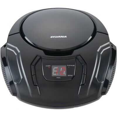 Sylvania Portable Cd Players With Am And Fm Radio (black)