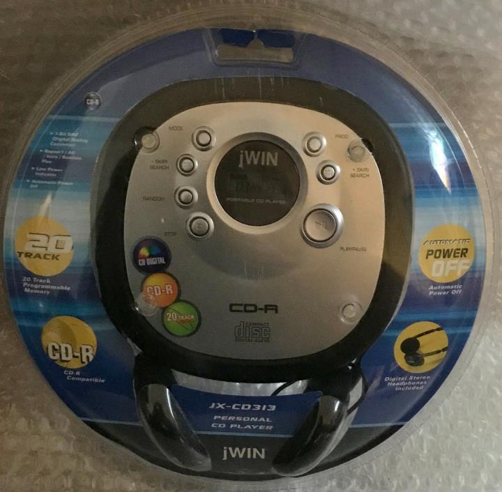 JWIN JXC-D313 Personal CD Player