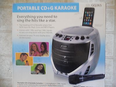 Emerson Portable CD+G Karaoke Model Number GQ265