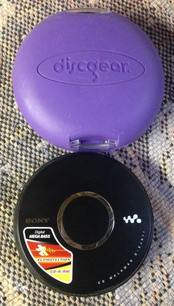 Black Sony D-EJ011 Portable CD Walkman Discman Player MEGABASS TESTED + Bonus!!