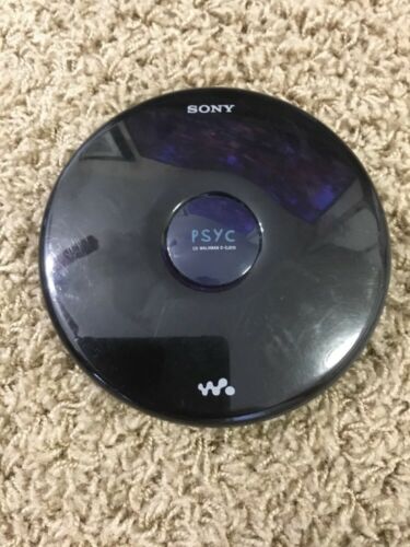 Sony Walkman Discman PSYC D-EJ010 Portable CD Player Black