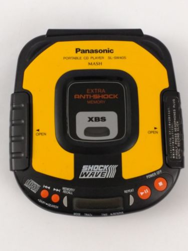 PANASONIC SL-SW405 MASH Portable CD Player Extra Anti-Shock Memory / Non Working