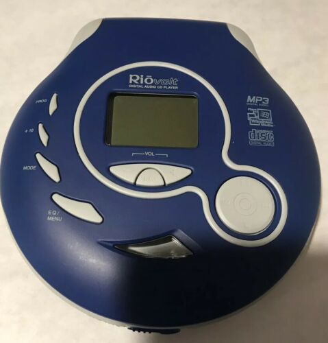Rio Volt SP90 MP3 CD WMA Player Portable Anti-Skip ID3 Tags Title Display