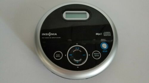 Insignia- Portable CD Player with FM Tuner and MP3 Playback TESTED