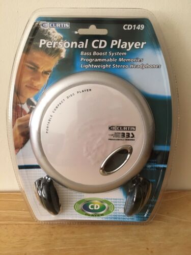 Curtis Personal CD Player CD149 Pirtabe Compact Disc Player