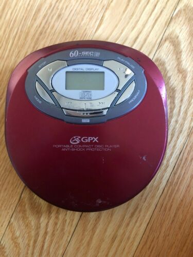GPX 45-Sec ESP Portable Compact Disc Player Jogger Anti-Shock Protection C3971