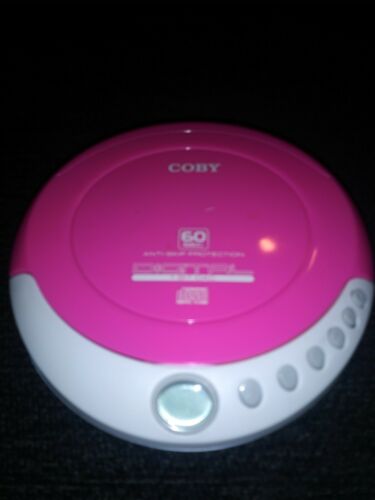 Pink Coby CD Player CX-CD329