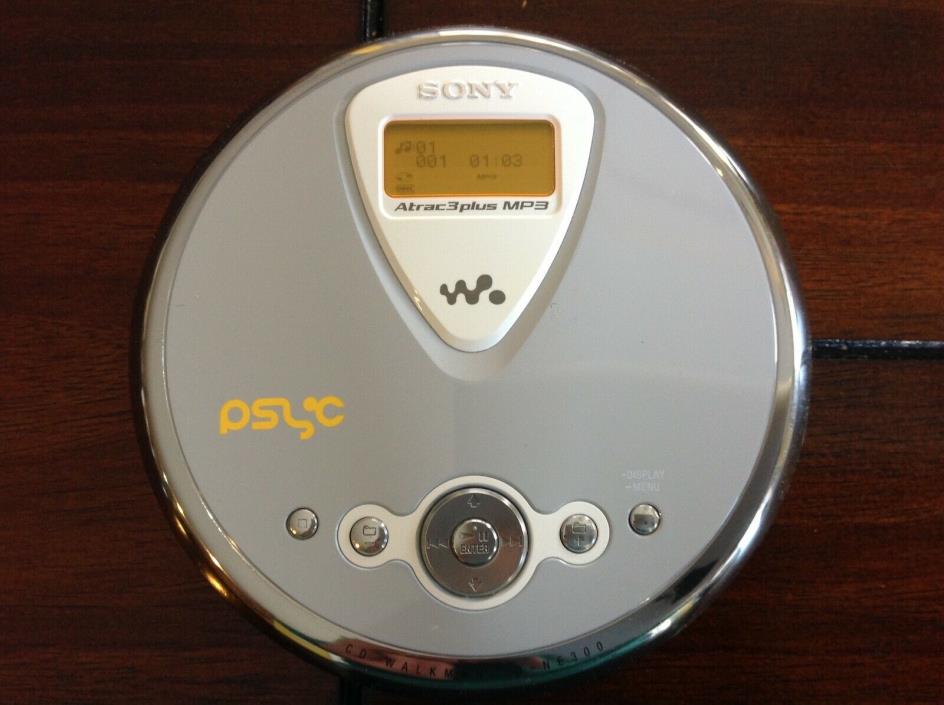 SONY PSYC D-NE300 CD WALKMAN ATRAC 3 PLUS MP3 CD Player