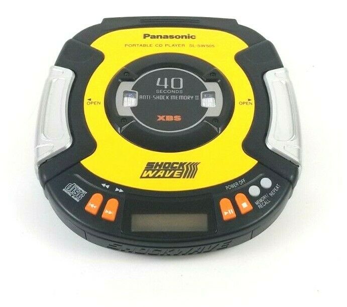Panasonic Personal CD Player SL-SW505 Yellow