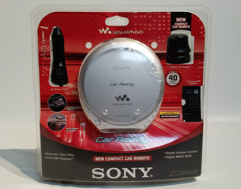 SONY D-EJ368CK Discman Walkman Car Ready Sealed