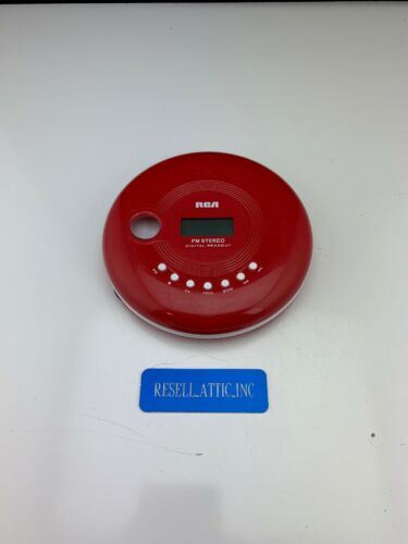 RCA RP2910-B Portable CD Player w/FM Radio Retro TESTED FREE SHIPPING