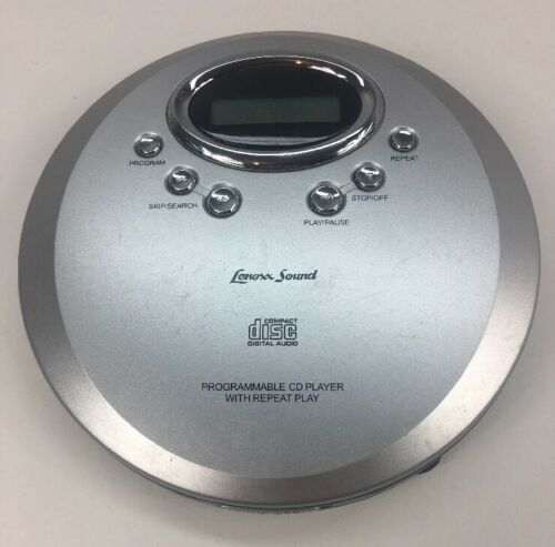 Lenoxx Sound CD Portable Compact Disc Player -CD-57 -WORKS-