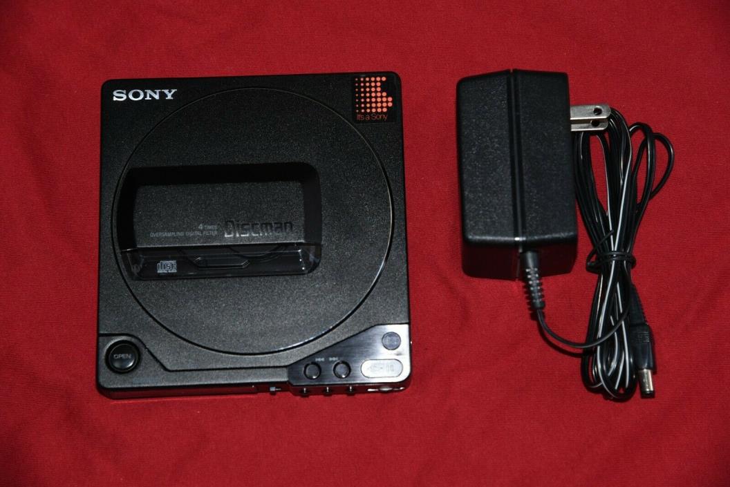 Vintage Sony D-25 Discman Portable  Audiophile CD Player