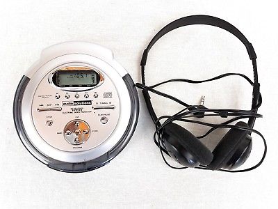 Audio Solutions Personal CD Player 60 Sec ESP ATC-2295 w/Headphones