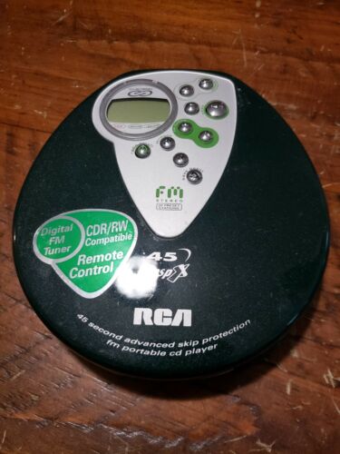 RCA 45ESPX Portable CD Player RP2432B
