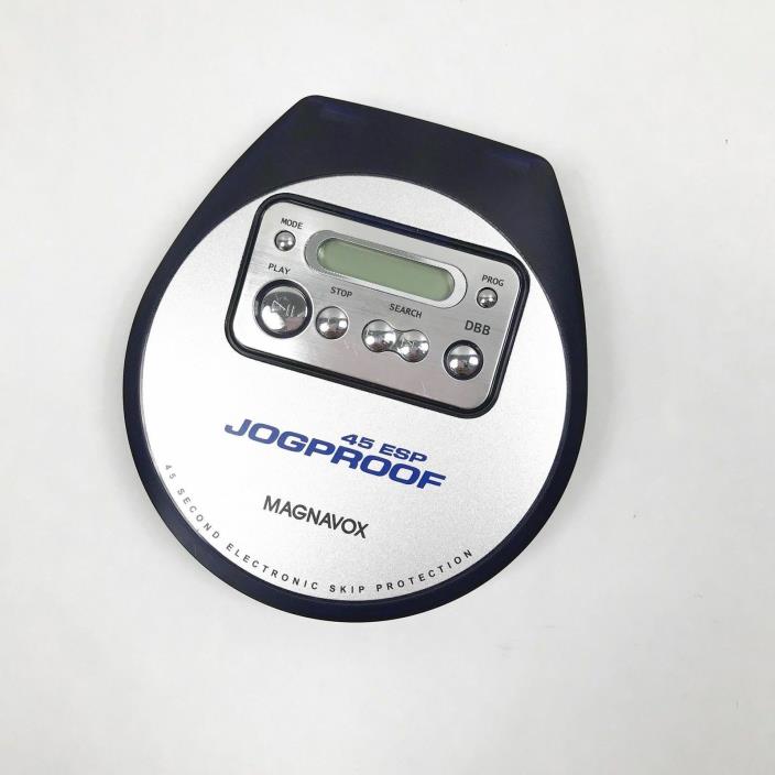 Magnavox Portable CD Player 45 ESP Jogproof Anti-Skip MPC220SL